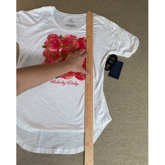 Fanatics Kentucky Derby Run for the Roses Graphic T-Shirt White Small - Picture 7 of 7